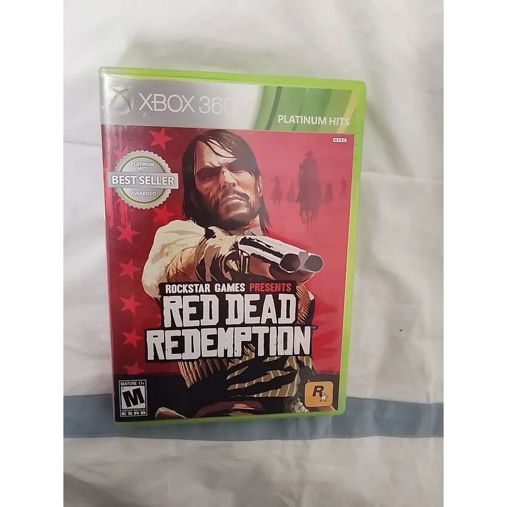Red Dead Redemption (Xbox 360)‎ Platinum hits Complete With Map